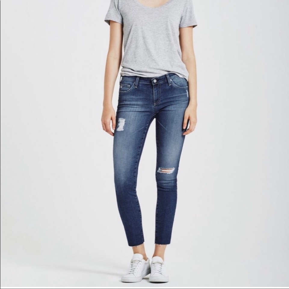 Ag Adriano Goldschmied Ankle Super Skinny Legging